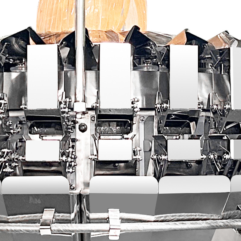 14 Hopper Multihead Weigher Automatic Doypack Packaging Machine Кислород Кукурузные чипы Упаковочная машина