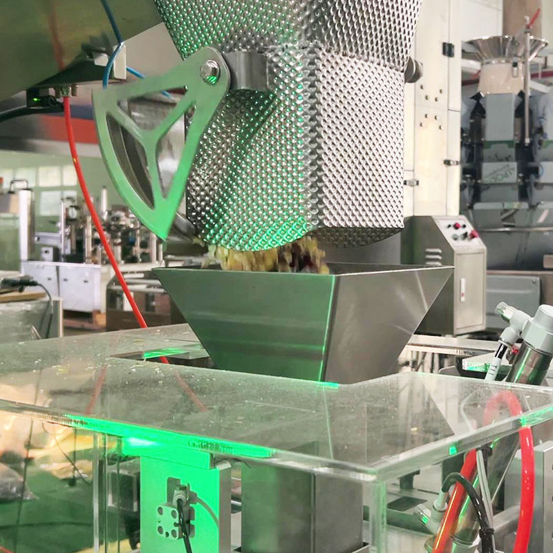 Машина для упаковки в пакеты из сборных мешков для корма для птиц, корма для собак, корма для кошек, многофункциональное оборудование для упаковки гранул, машина с мультиголовочным дозатором