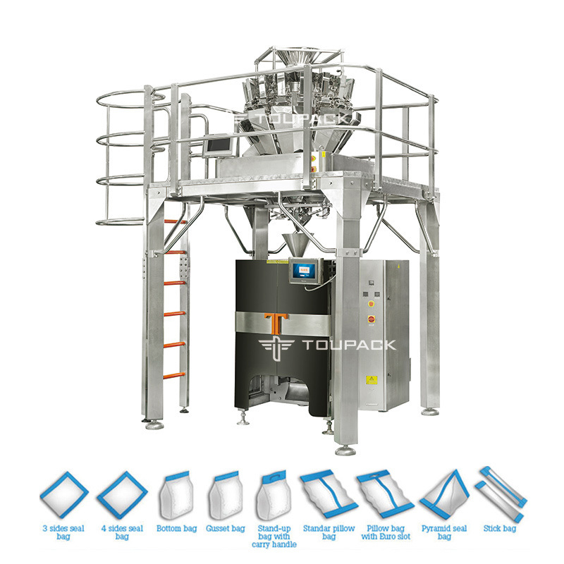 Fully Auto Multihead Weigher Packing Machine with 10