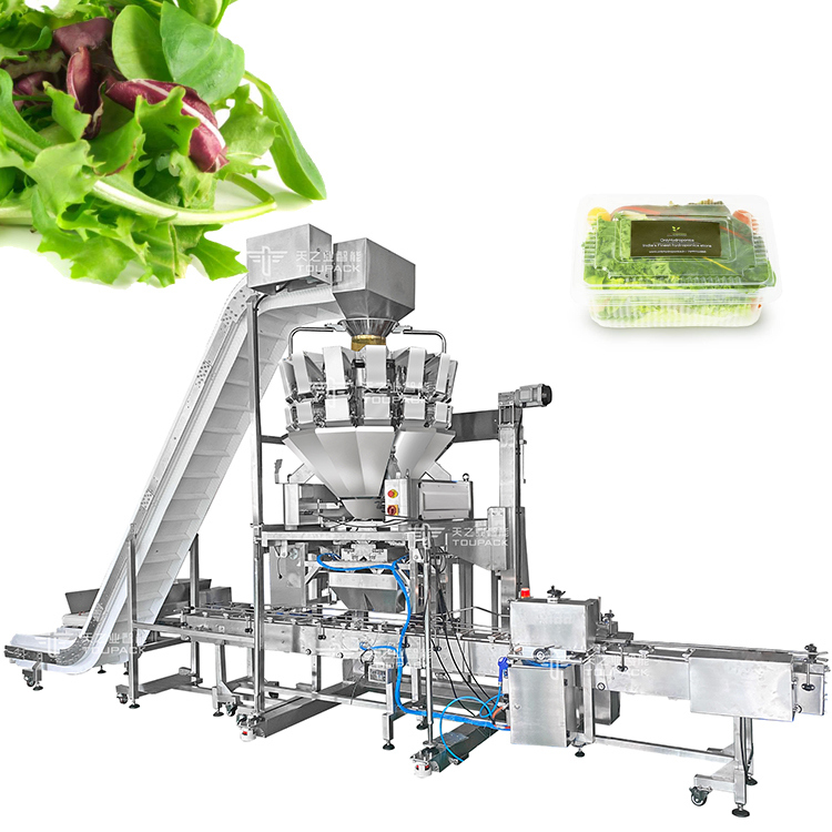 Full Automatic 220V Multihead Weigher Packing Machine with 1 Year Warranty for Granule Filling
