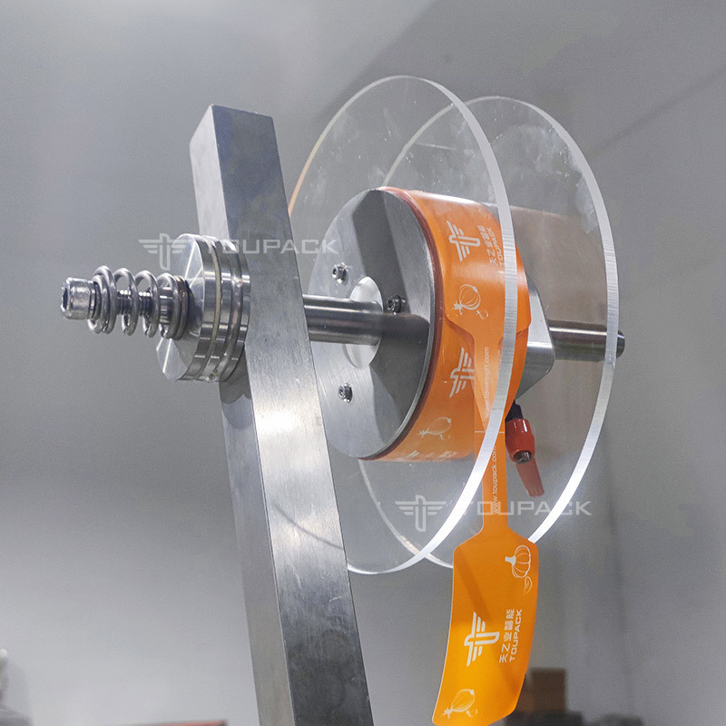 Полуавтоматическая машина для упаковки в сетчатые мешки арахиса, апельсинов, фруктов, овощей, картофеля, чеснока, лука