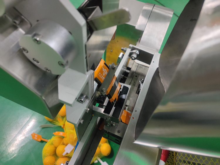 Автоматическая упаковочная машина для упаковки мешков с сеткой Период веса 3g-5000g для упаковки овощей Фрукты Имбирные картофели Цитрусовые фрукты