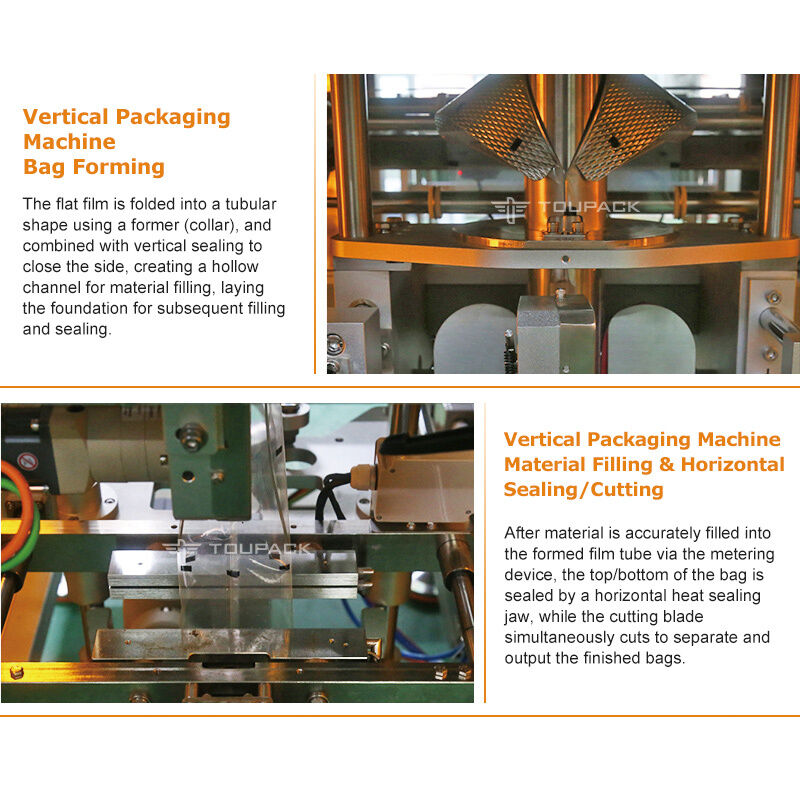 Commercial Packaging Machine High Precision Weighing Form Fill Seal Packaging Machine Bag Sealing Equipment