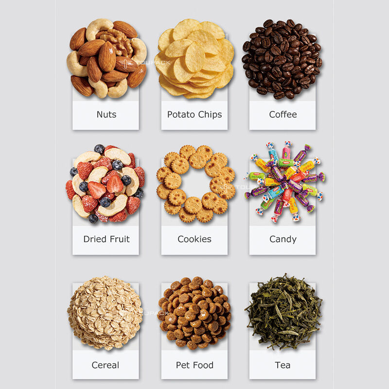 Автоматическая машина для взвешивания и упаковки закусок для чипсов, орехов, конфеты, гранул 5-200 г. Высокоскоростная линейка цифрового сенсора