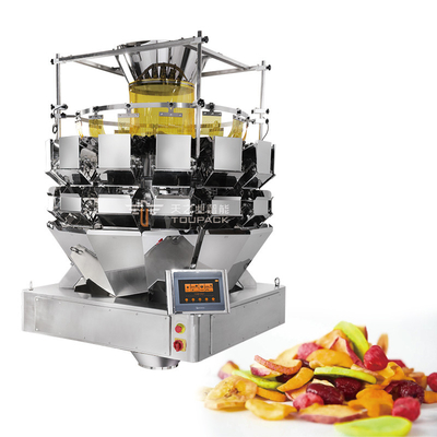 Weigher Multihead машины упаковки 14 томата нержавеющей стали 304 главный