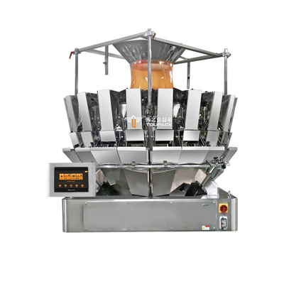 14 Hopper Multihead Weigher Automatic Doypack Packaging Machine Кислород Кукурузные чипы Упаковочная машина