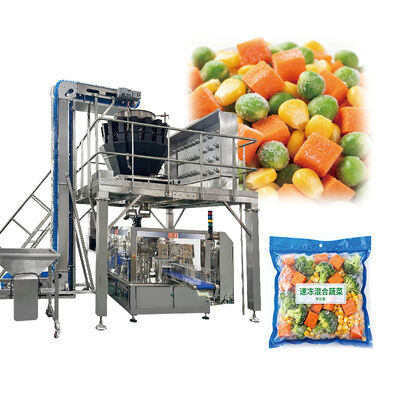 Машина для упаковки замороженных овощей Multihead Weigher для предприятий пищевой промышленности