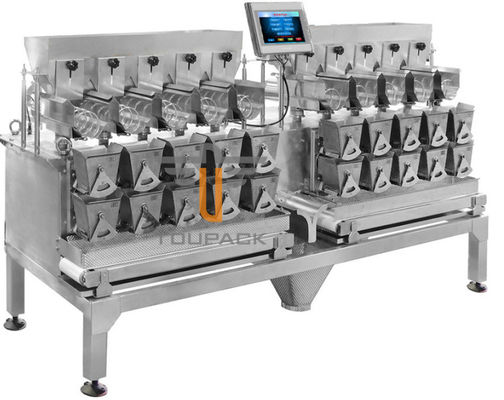 Главный винт 10 кормить Weigher Multihead для свежей липкой еды