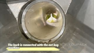 Автоматическая машина для упаковки в сетчатые мешки для картофеля